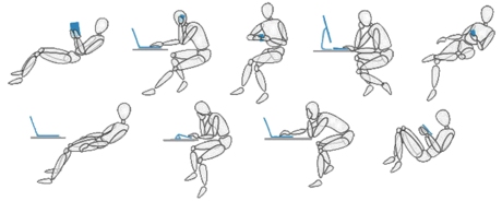 ways to sit